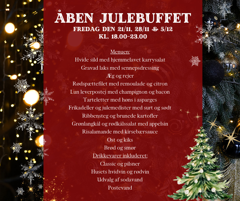 ÅBEN JULEBUFFET